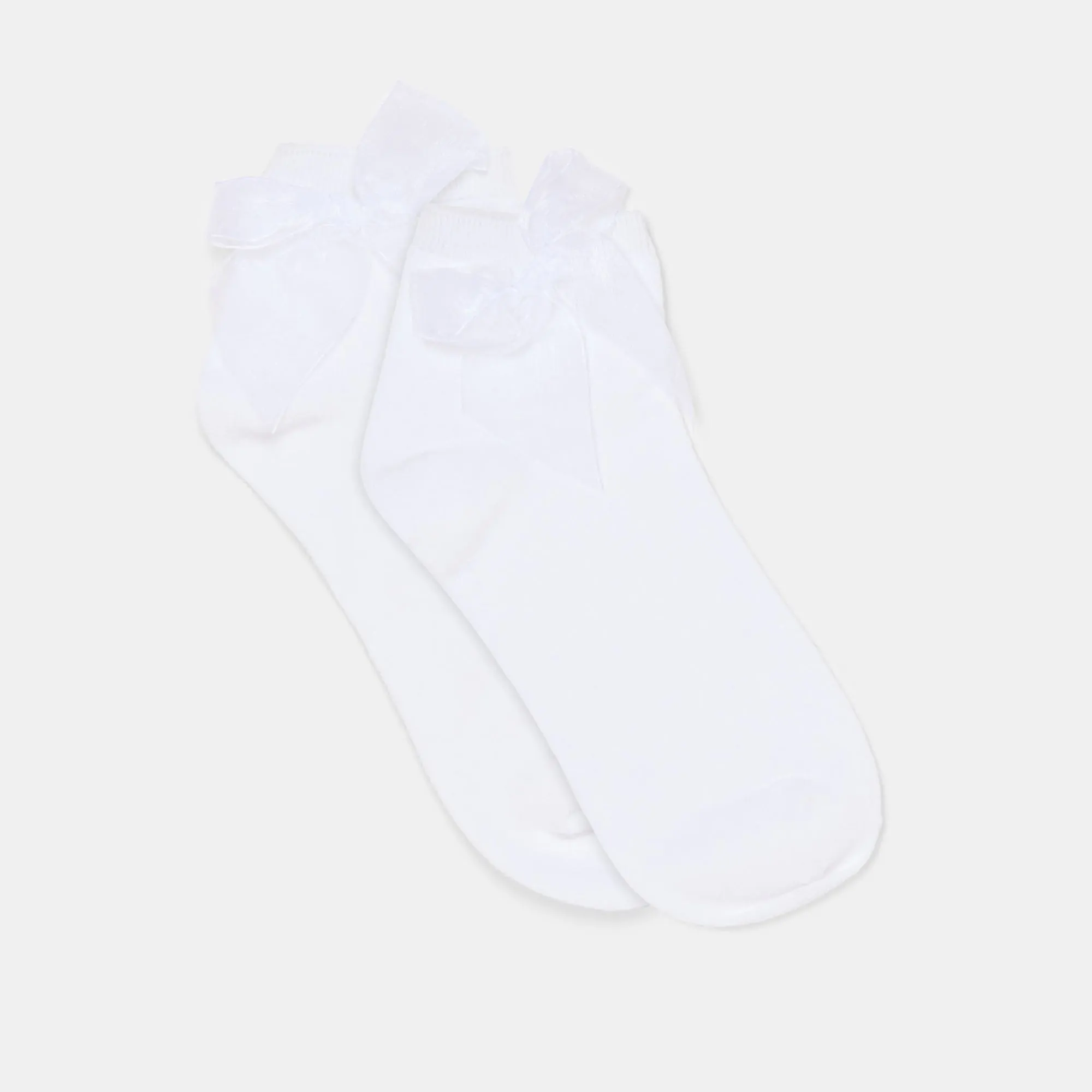 BOW ANKLET SOCKS WHITE Dolce Vita