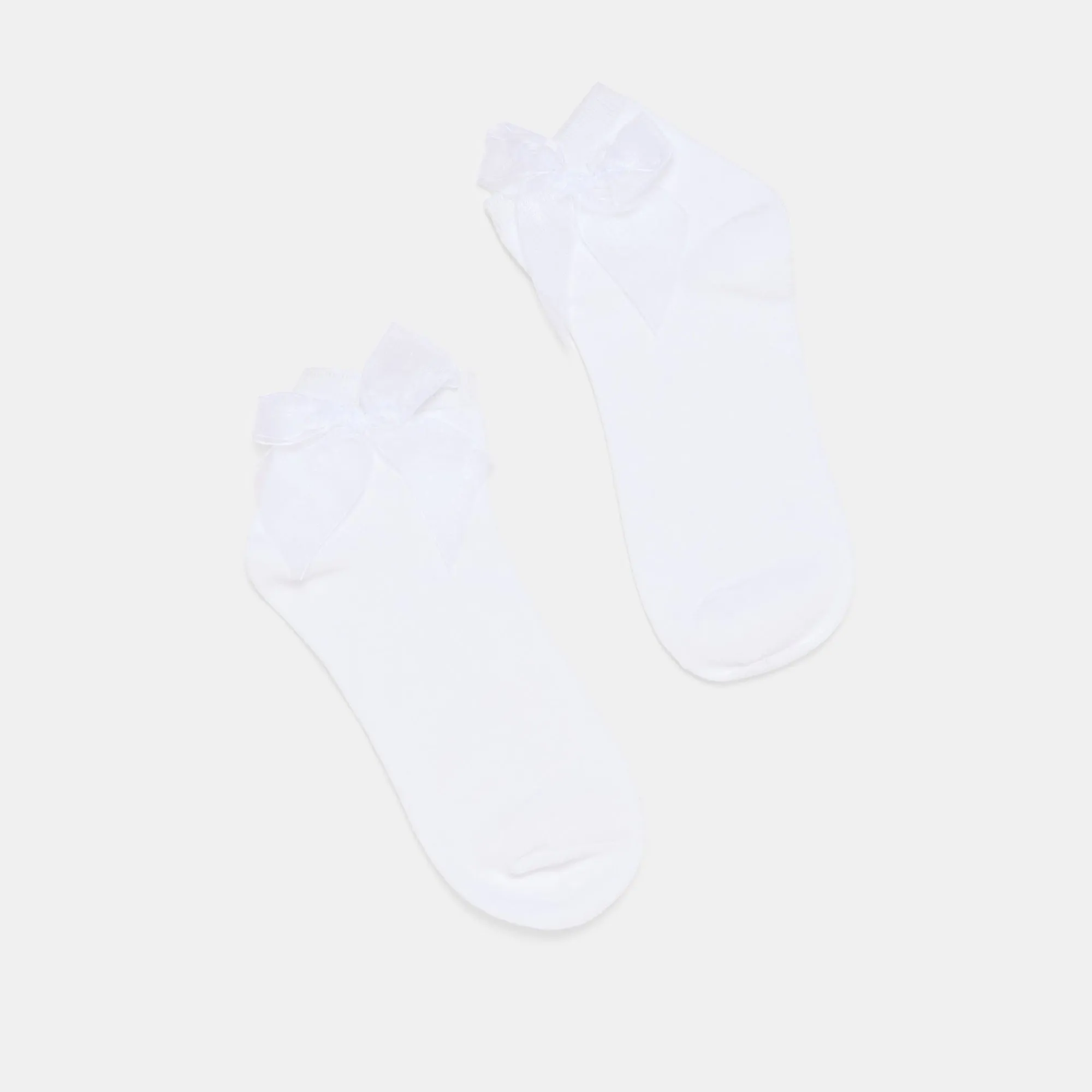 BOW ANKLET SOCKS WHITE Dolce Vita