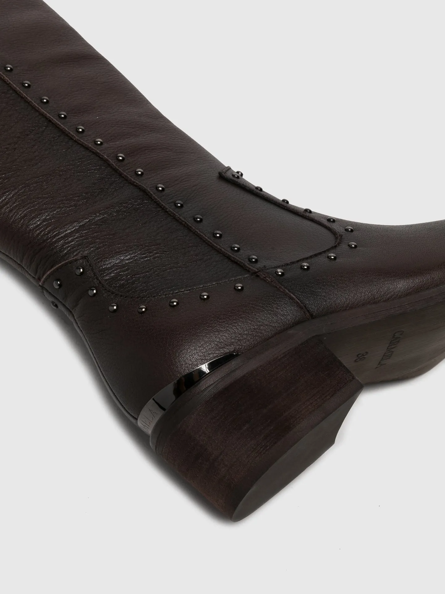 Brown Knee-High Boots