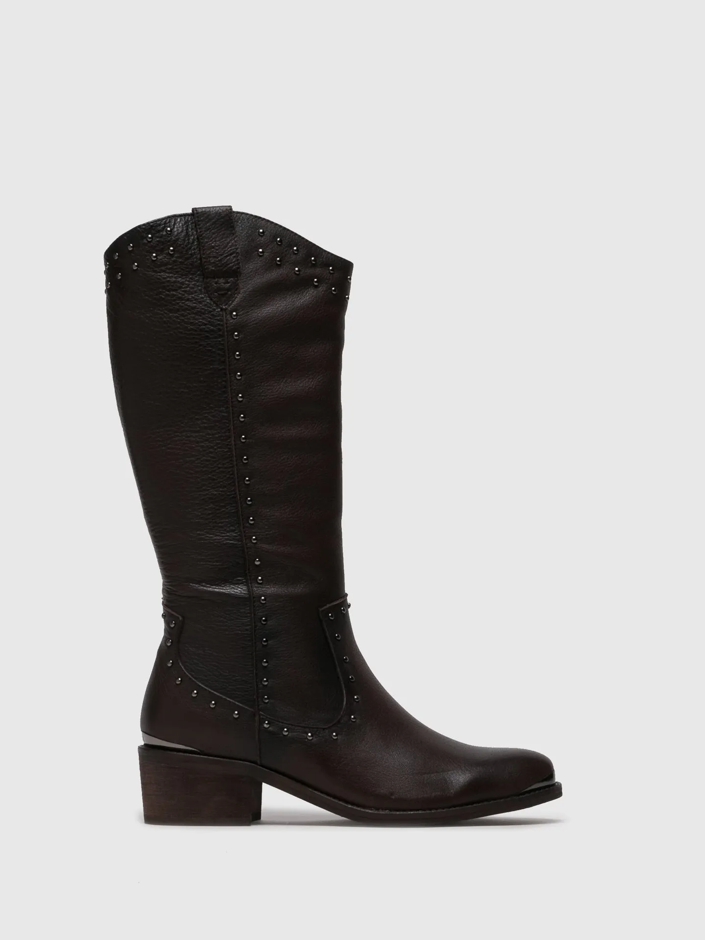 Brown Knee-High Boots