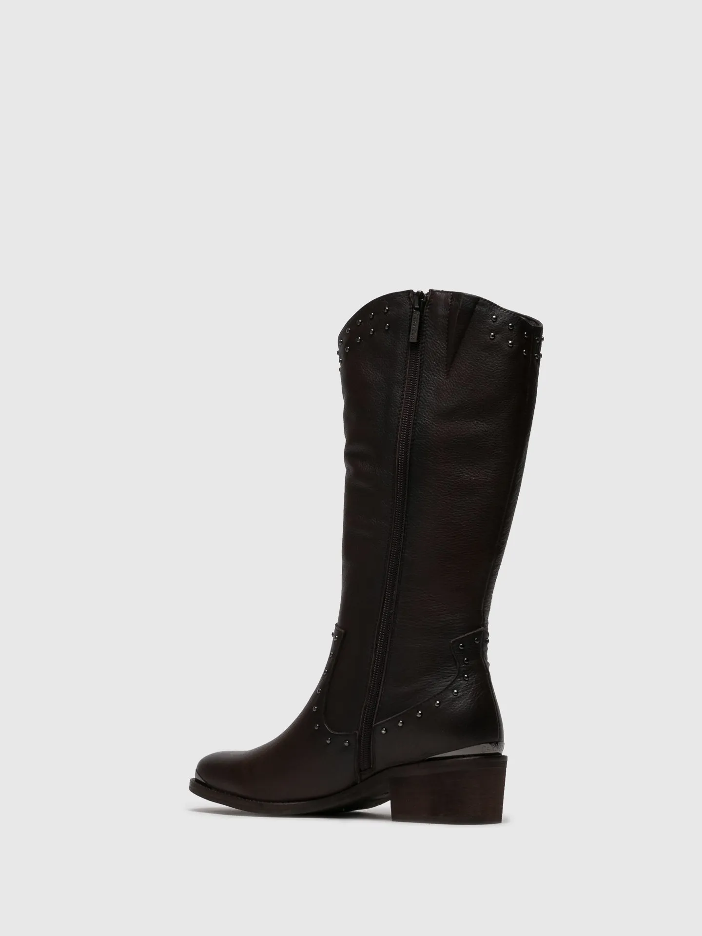 Brown Knee-High Boots