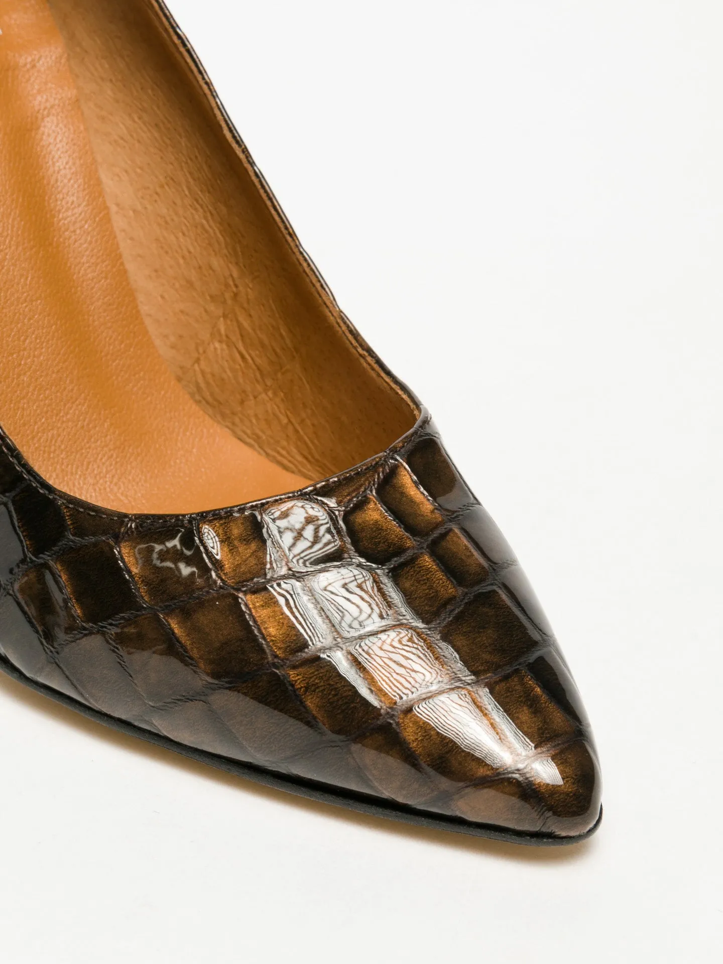 Brown Pointed Toe Shoes