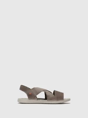 Crossover Sandals TEUL580SOF Taupe
