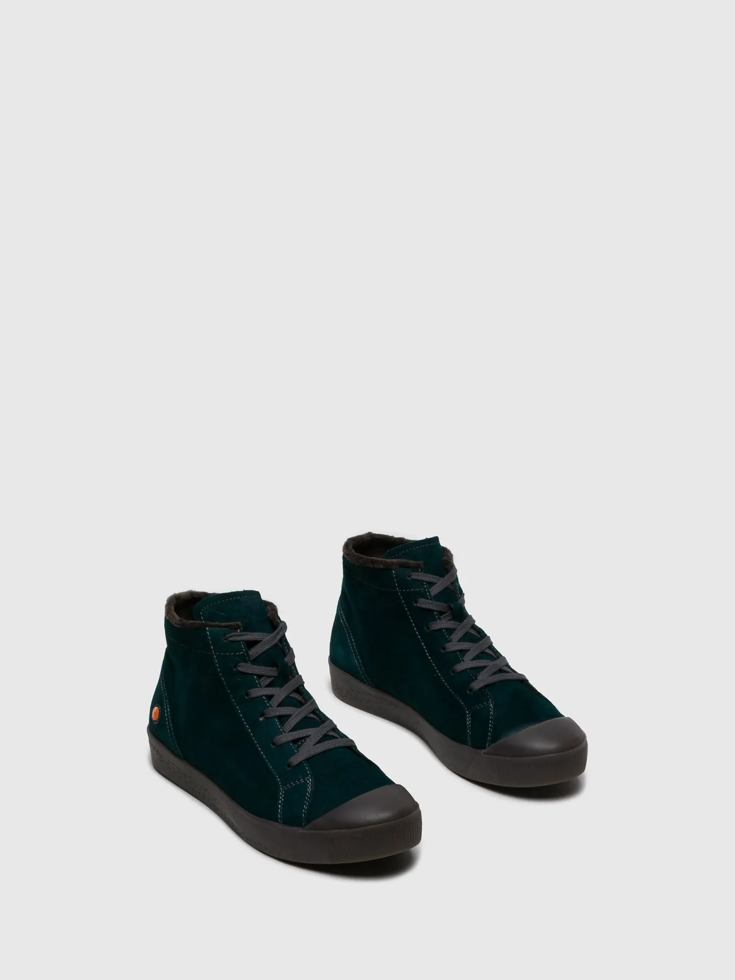 DarkGreen Hi-Top Trainers