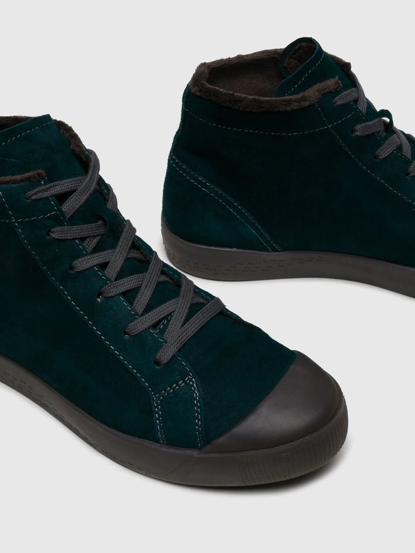 DarkGreen Hi-Top Trainers