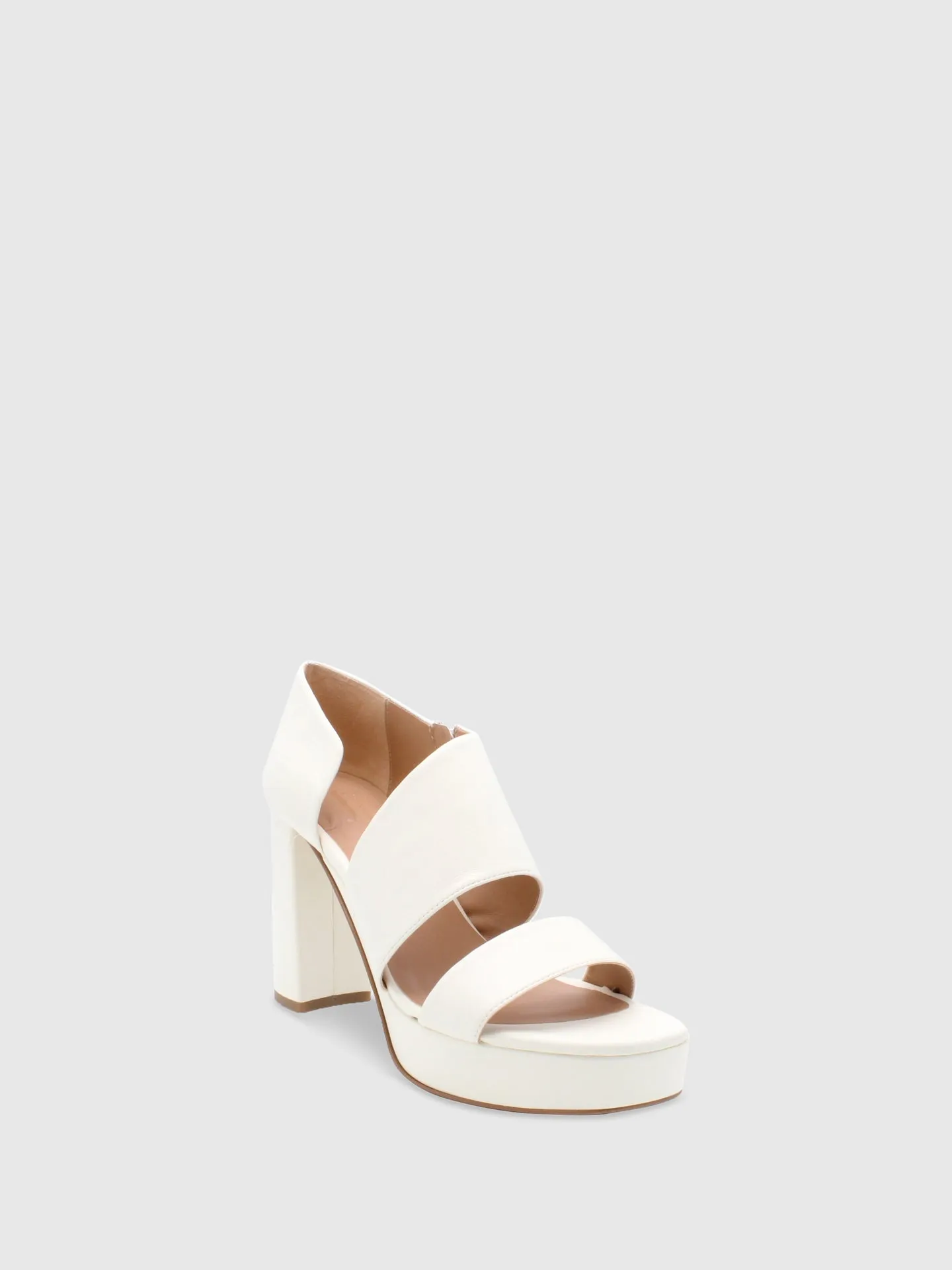 Heel Sandals Aperol Spritz Off White