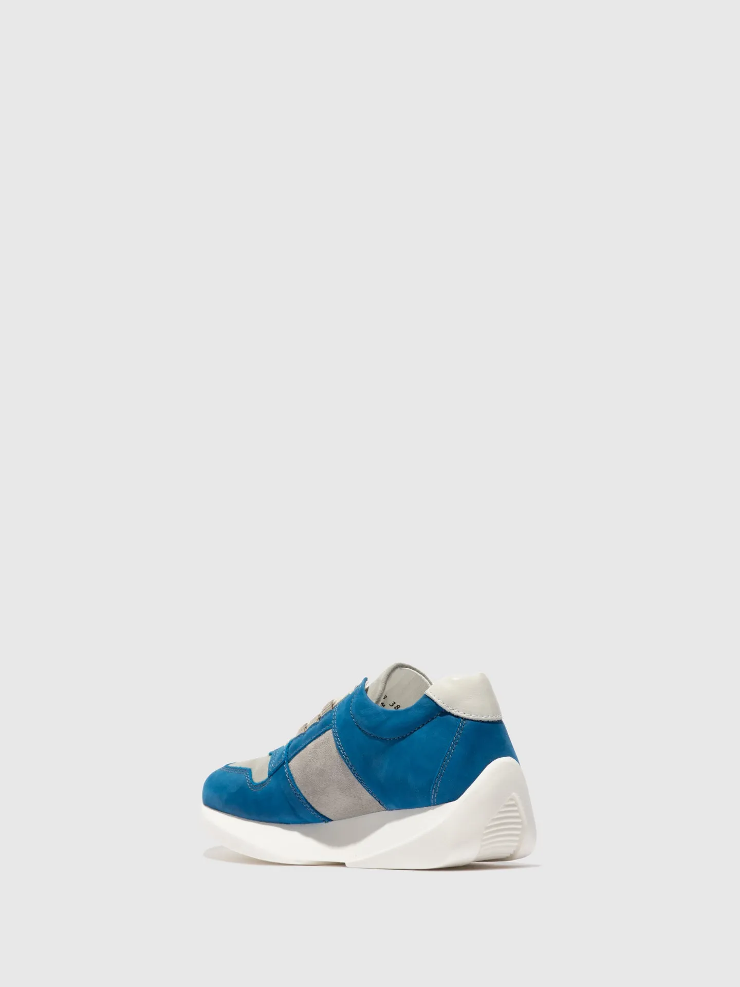 Lace-up Trainers LOTT761FLY LONG/SUEDE  BLUE/CONCRETE
