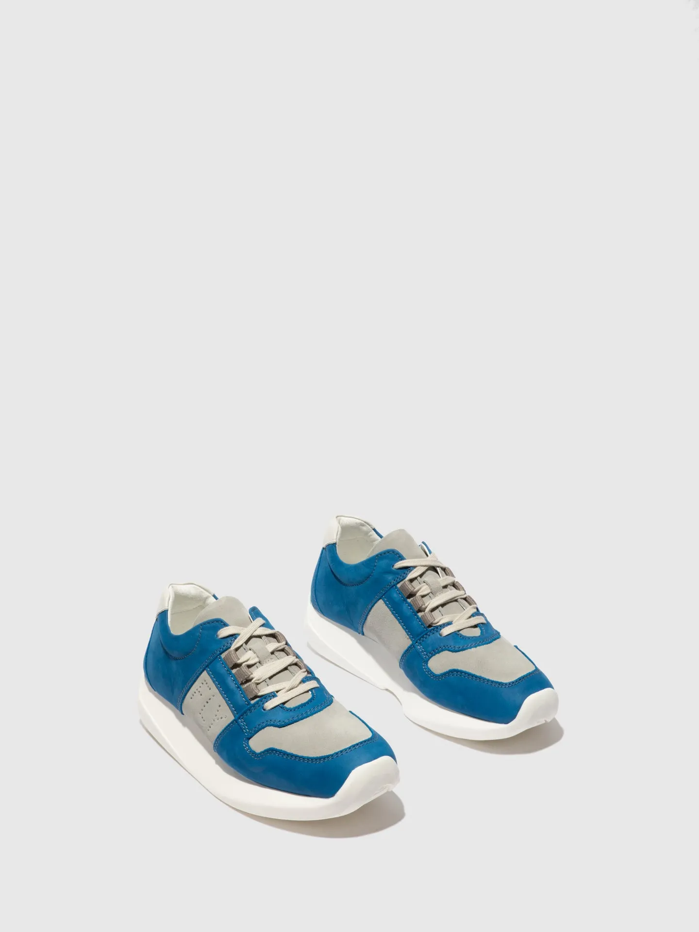 Lace-up Trainers LOTT761FLY LONG/SUEDE  BLUE/CONCRETE