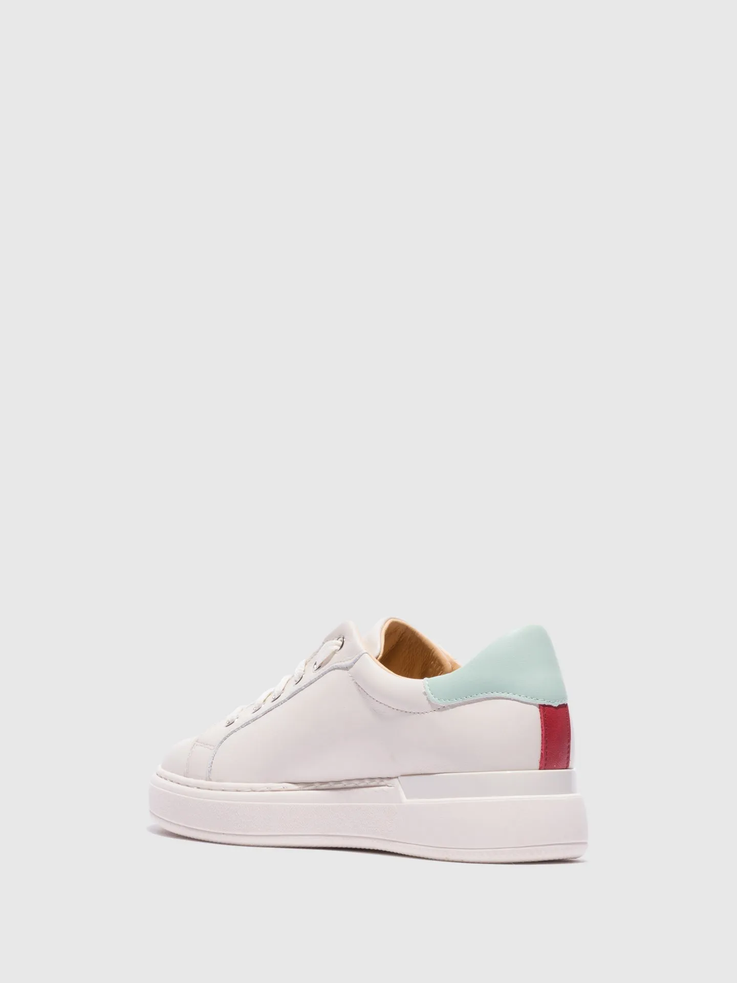 Multicolor Lace-up Trainers