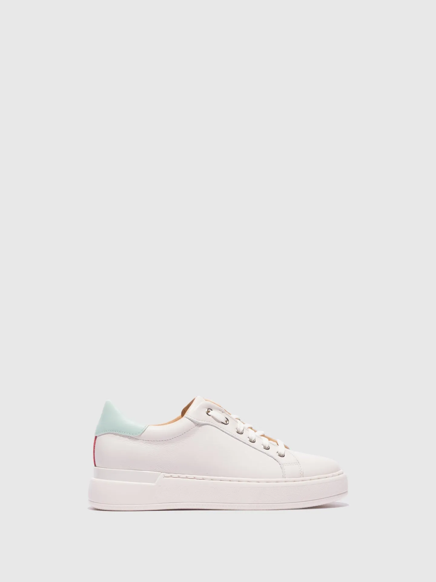 Multicolor Lace-up Trainers