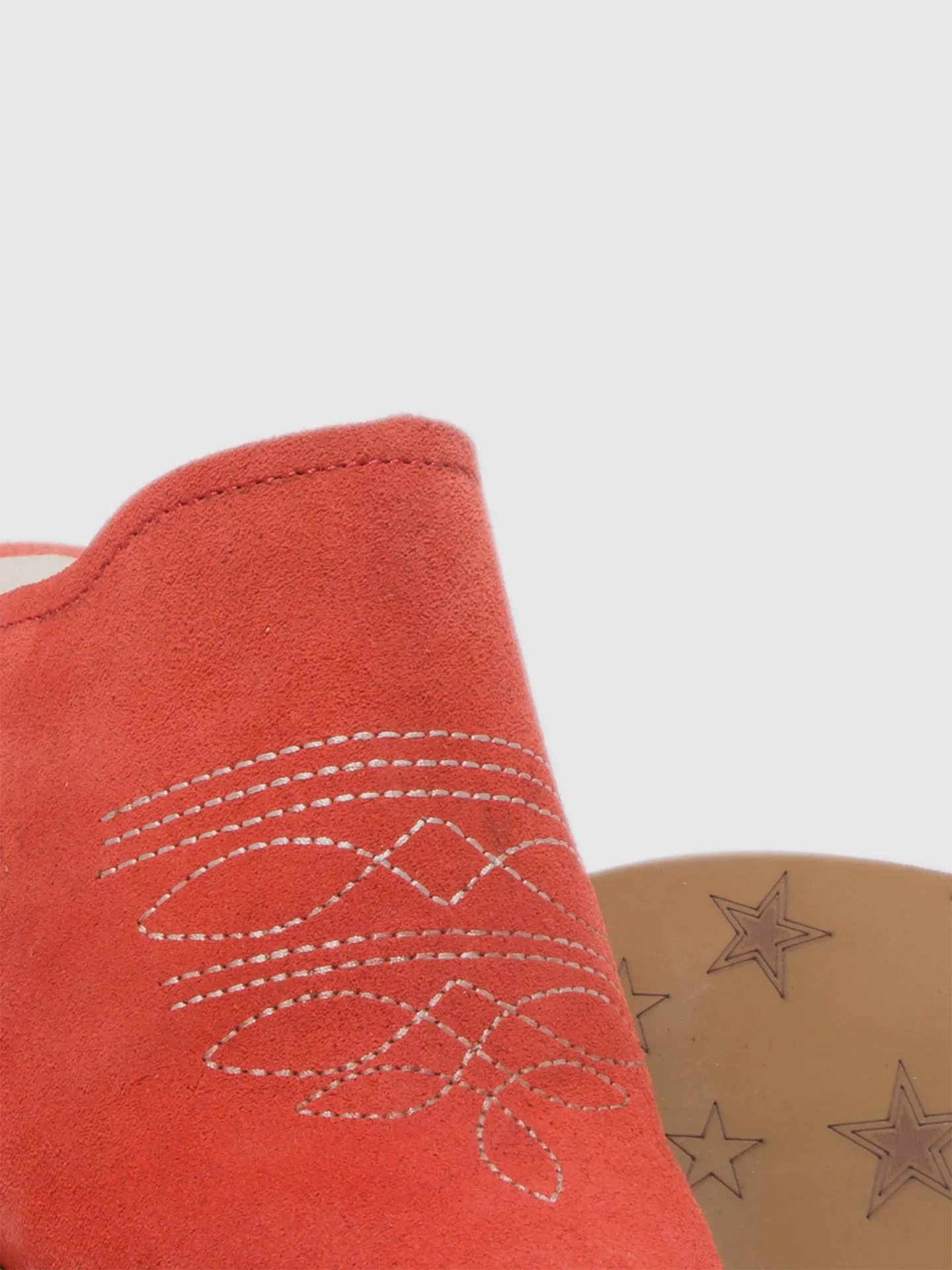 Salmon Round Toe Clogs