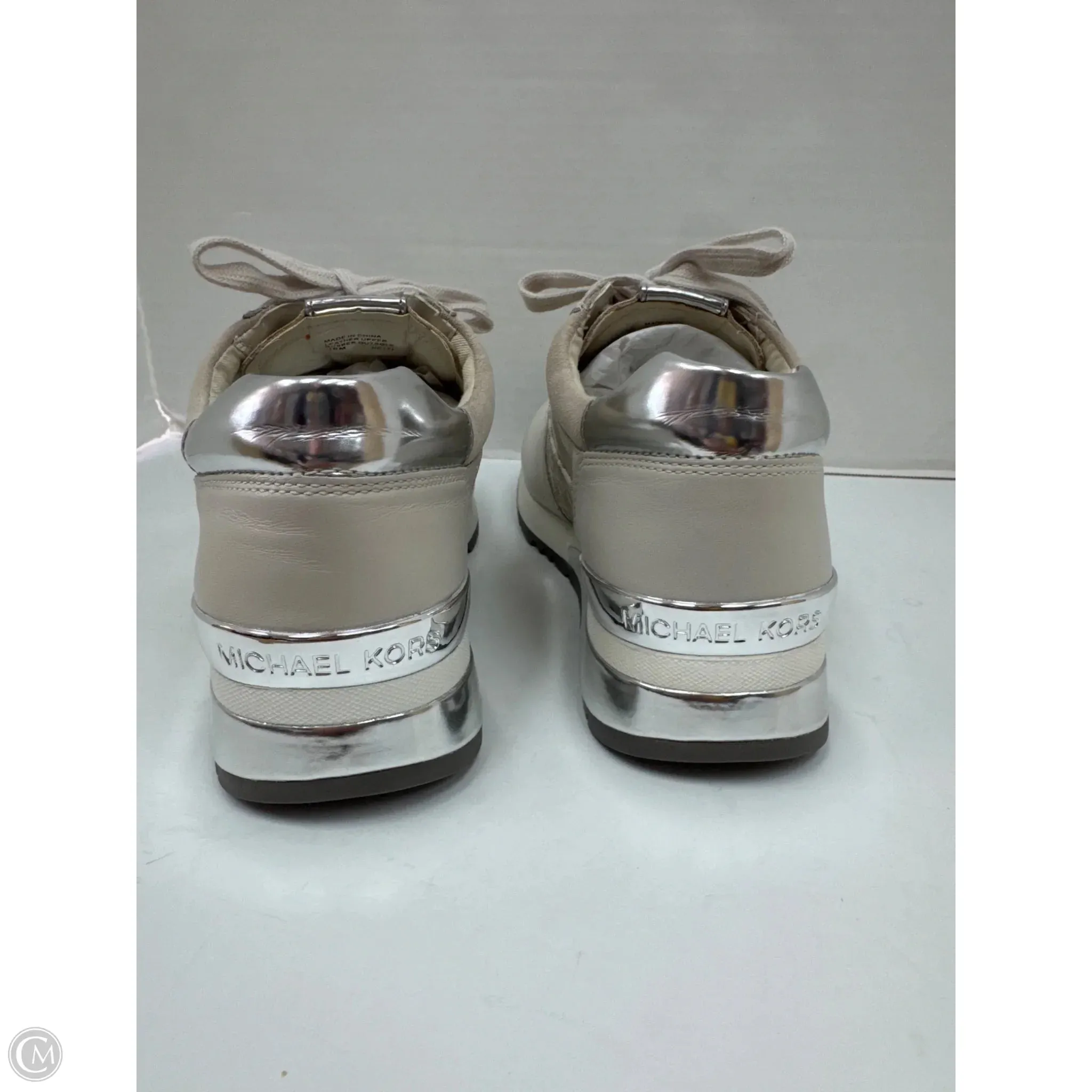 Shoes Designer By Michael Kors In Beige, Size: 10