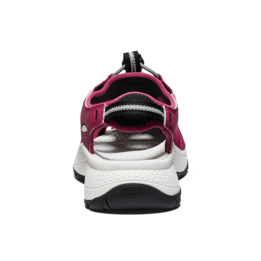 Women's Astoria West Sandal  |  Beaujolais/Star White KEEN